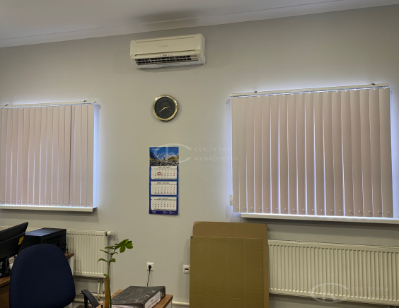 Вертикальные алюминиевые жалюзи