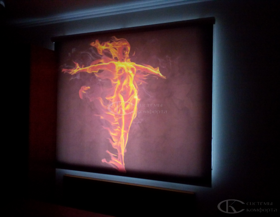 Портфолио Рулонные шторы без сверления