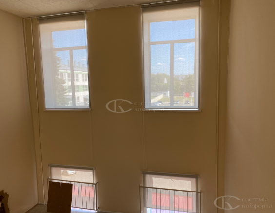 Портфолио Рулонные шторы без сверления