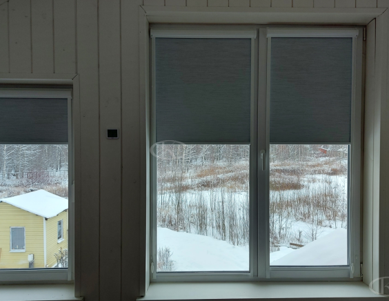 Портфолио Рулонные шторы без сверления