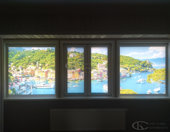 Жалюзи на балкон